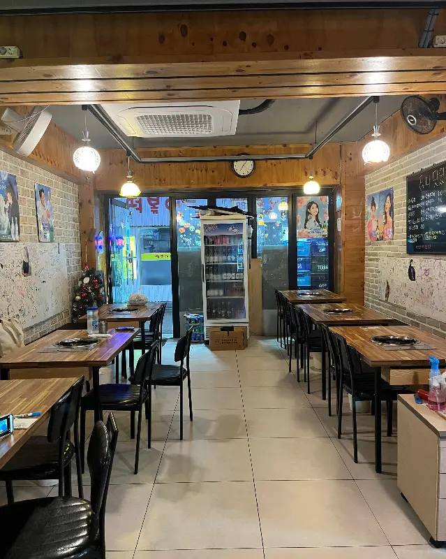 곱나맛있쭈 매장 내부