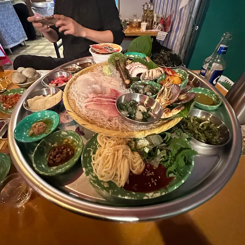 푸짐한 한 상 차림