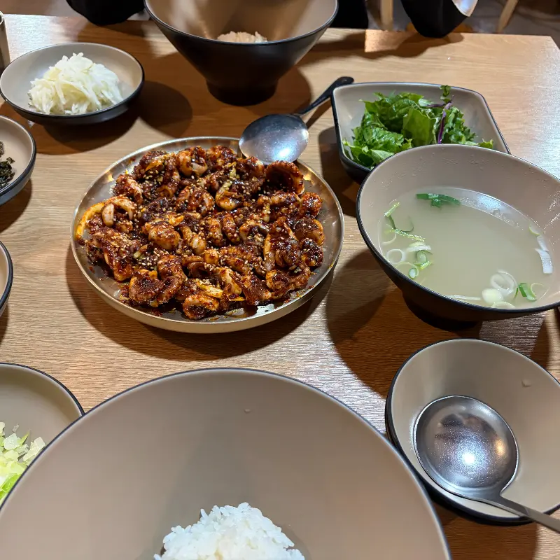 푸짐한 한 상 차림