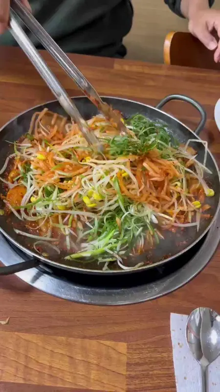 두루치기 조리 과정