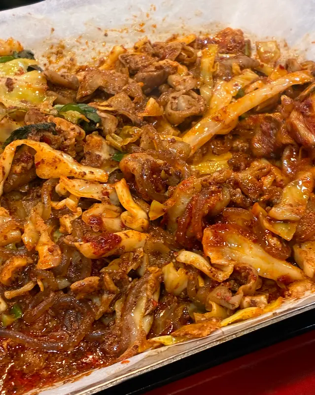 매콤한 곱창볶음