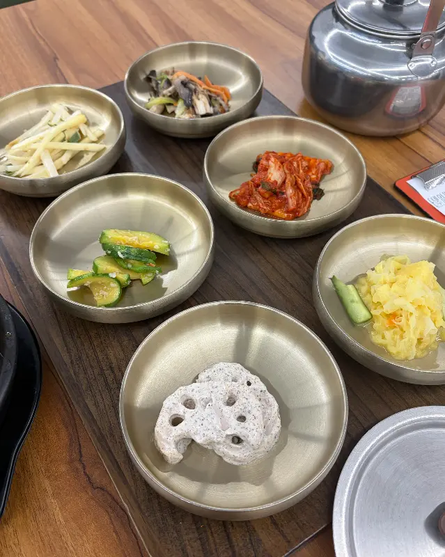 다양한 메뉴가 있는 밥상천하