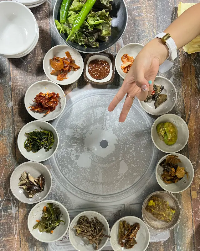 해내리식당 음식