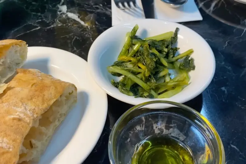 식전빵과 열무 피클