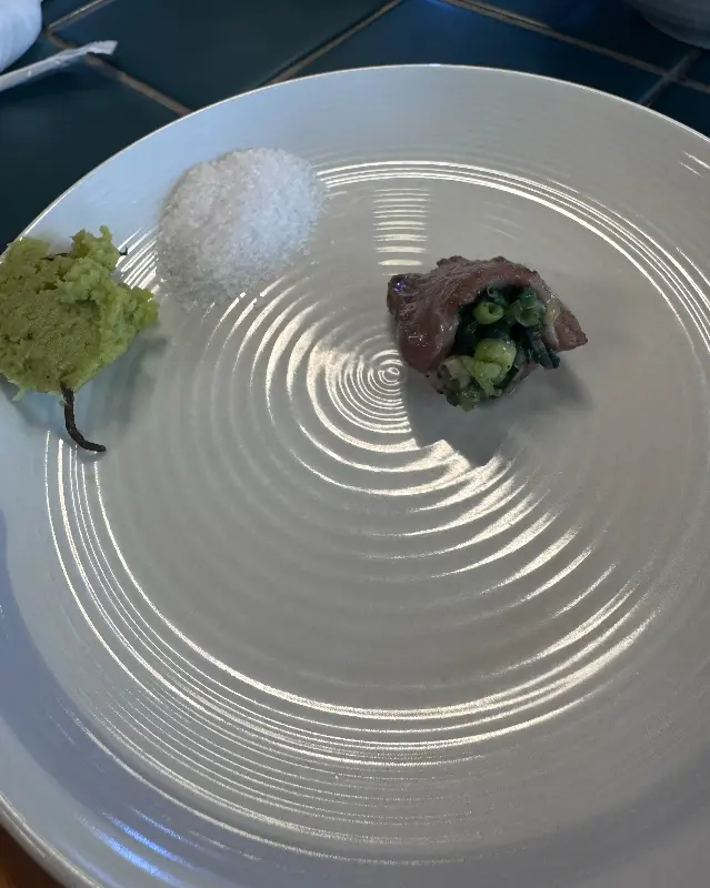 고기와 와사비의 완벽한 조합