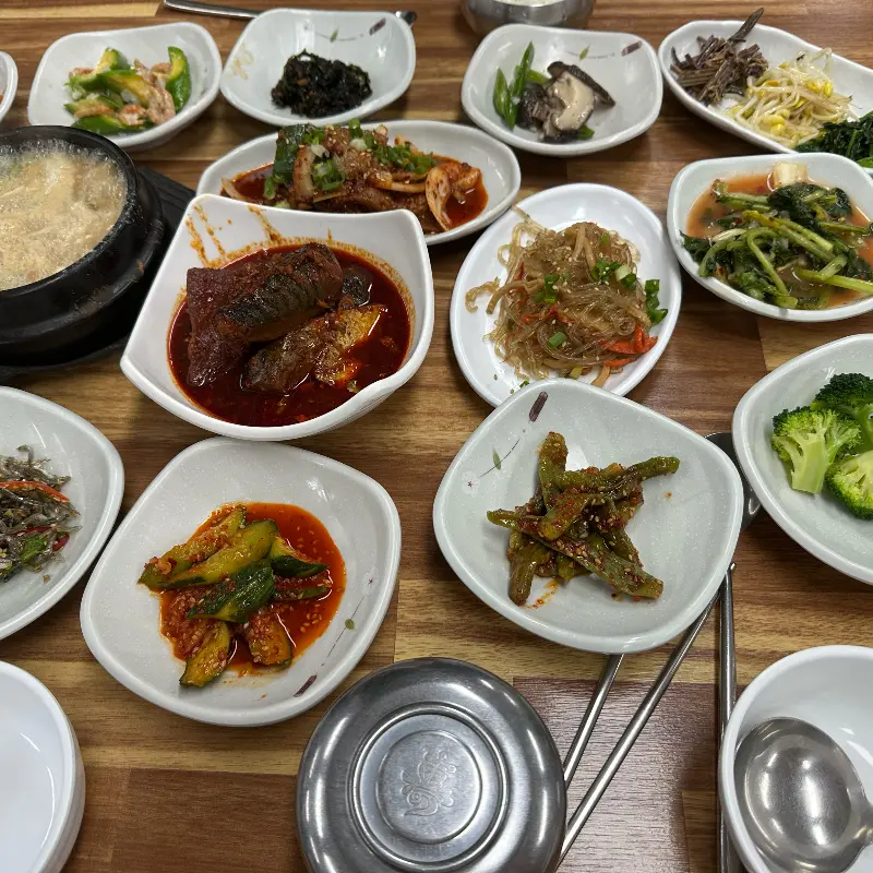 다온밥상 정식 한 상 차림