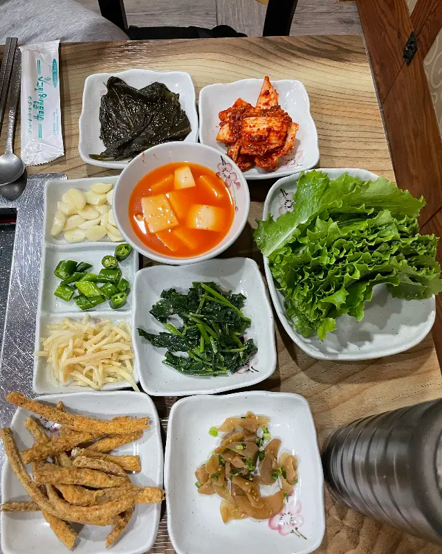 다채로운 밑반찬