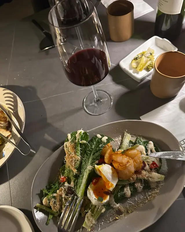 와인과 함께 즐기는 식사