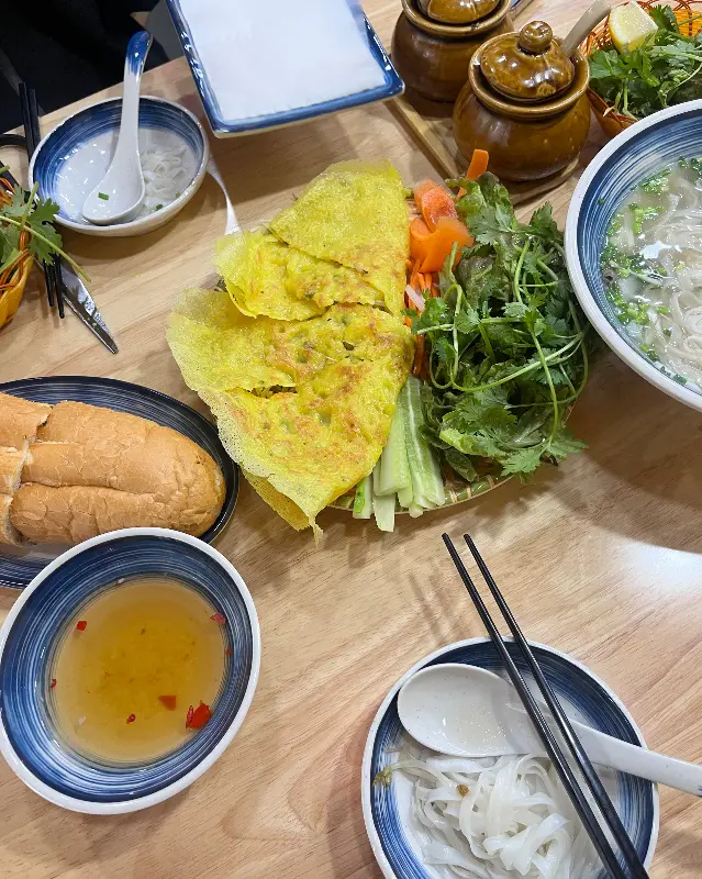 반쎄오와 쌀국수