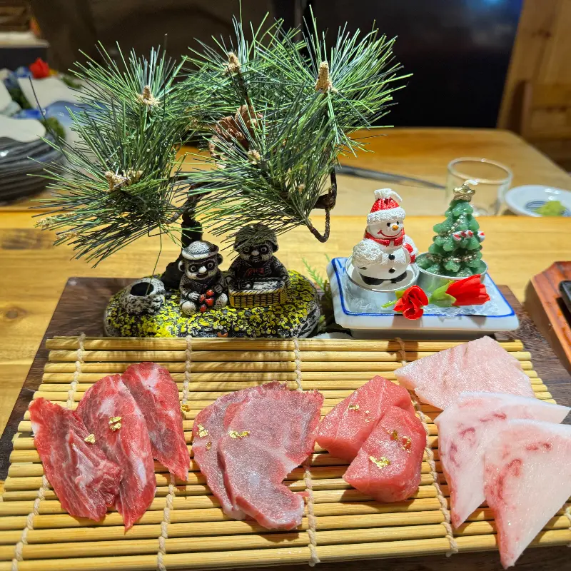 황홀한 참다랑어 뱃살