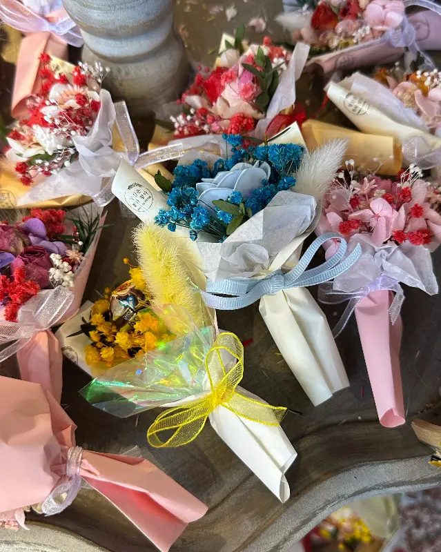 드라이플라워 꽃다발