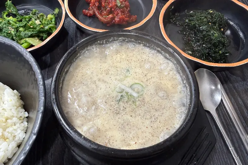 들깨 순두부찌개