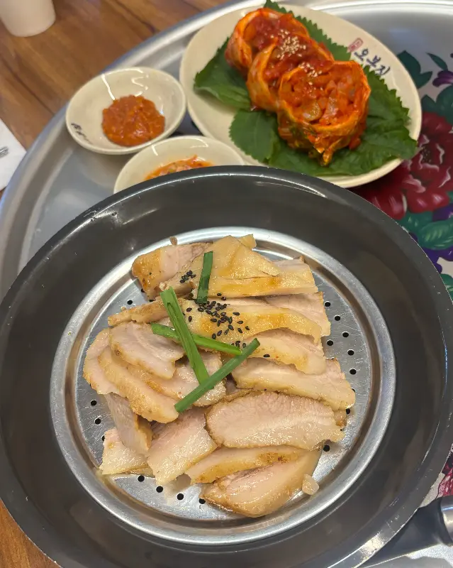 쫀득하고 부드러운 가브리살 보쌈