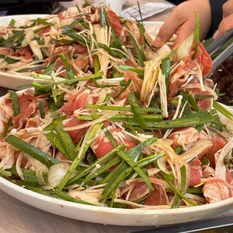 힐링 불고기 한 상 차림