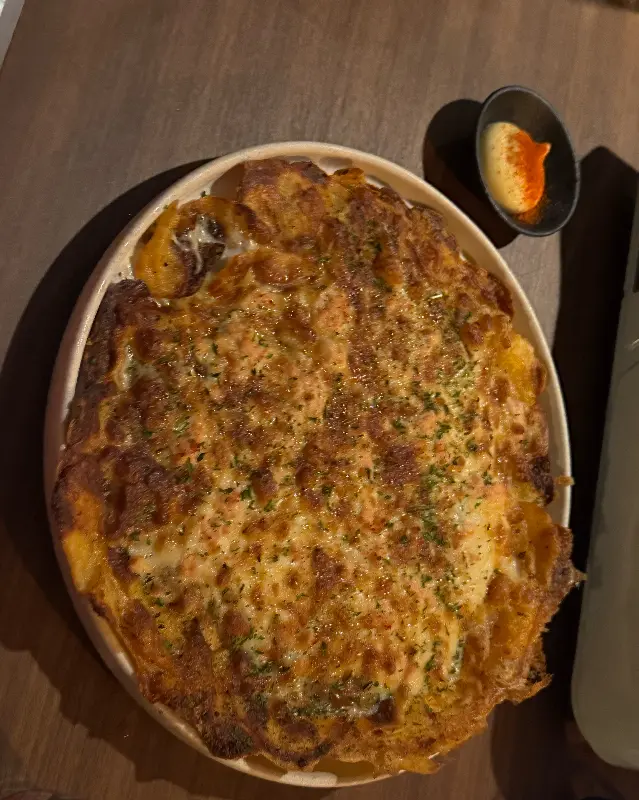 명란 치즈 감자전