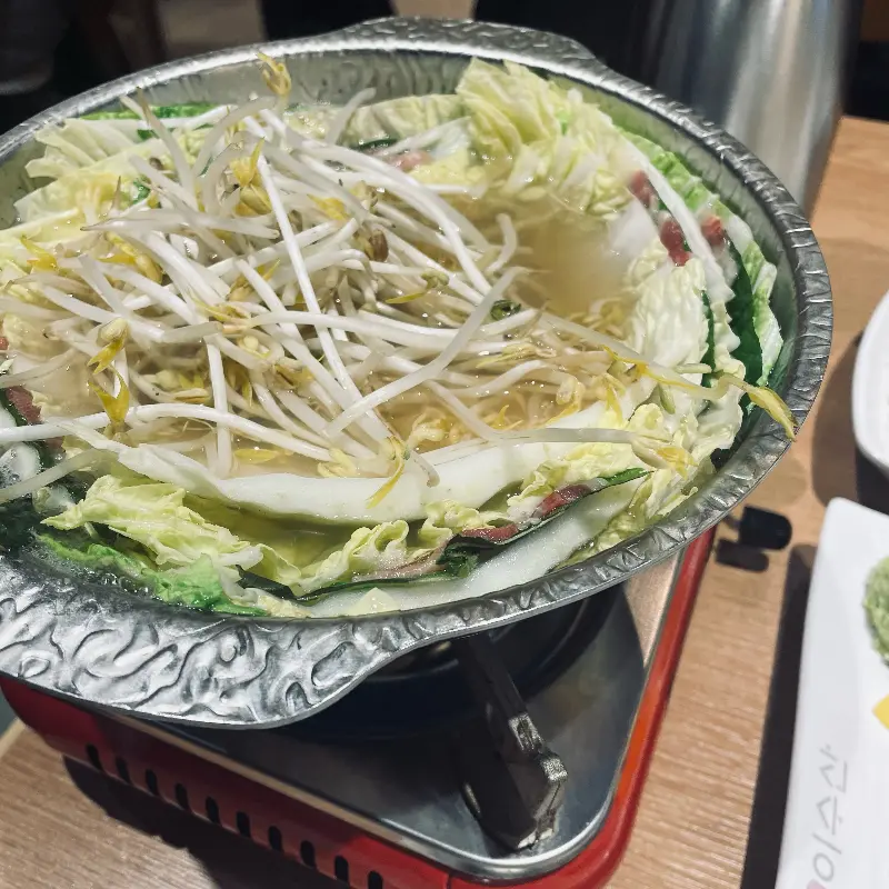 따뜻한 밀푀유 나베