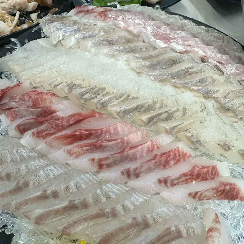 신선함이 살아있는 모듬회