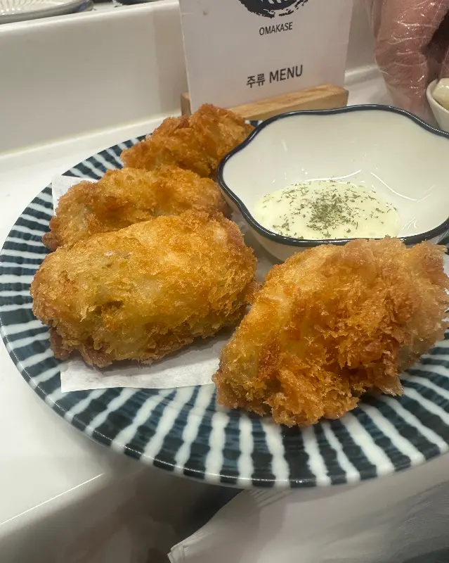 겉바속촉 새우튀김