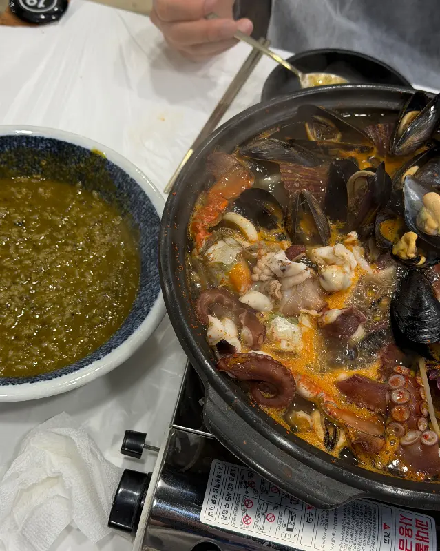 해물탕과 전복죽