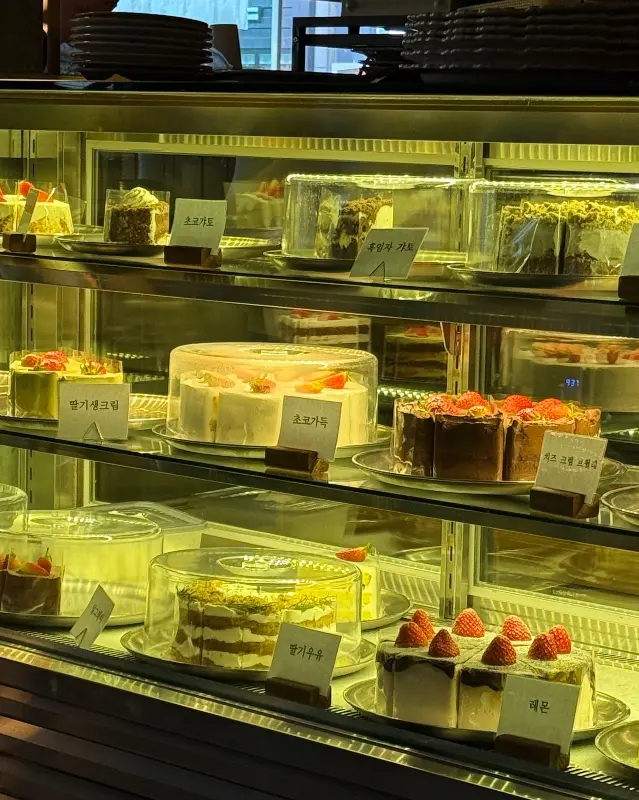 다양한 종류의 케이크