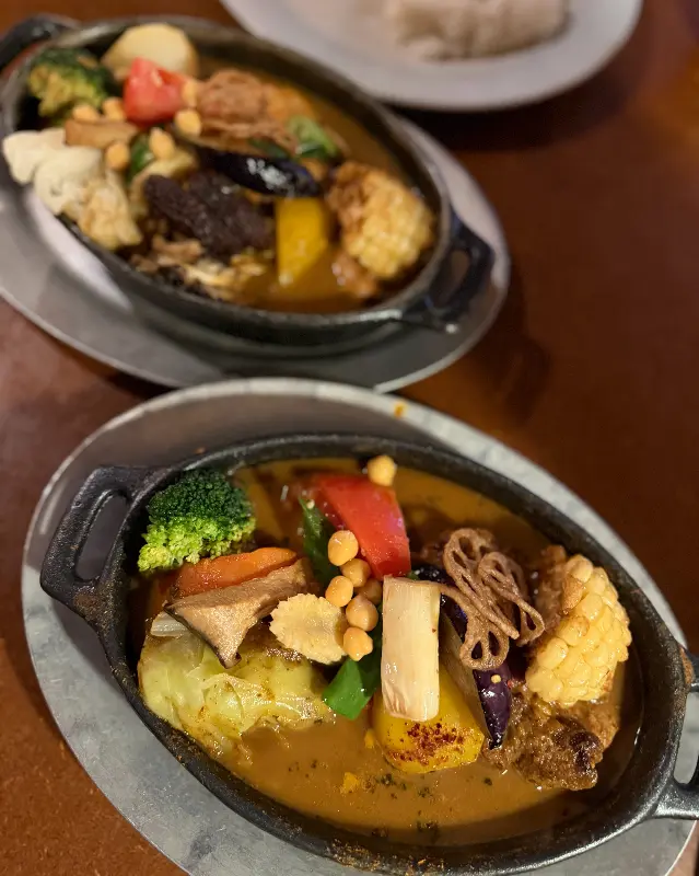 수프 카레 한 상