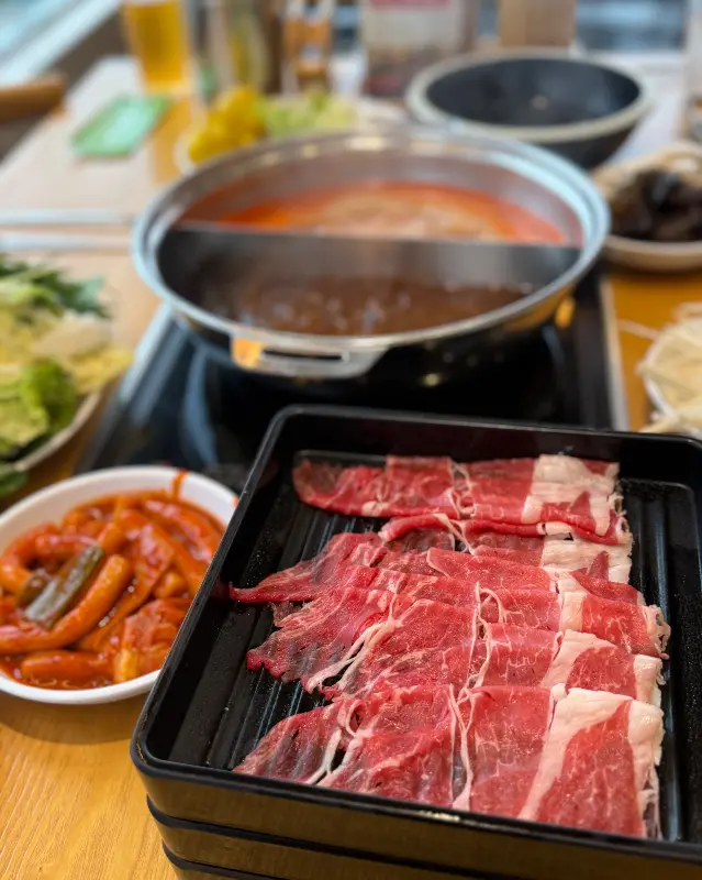 샤브샤브의 핵심, 신선한 소고기