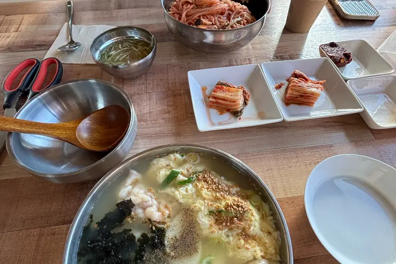 한상 차림