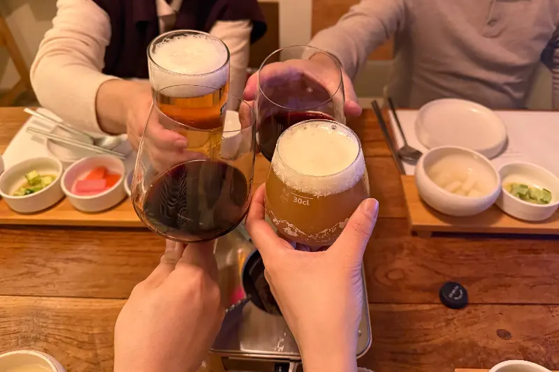 즐거운 식사 분위기
