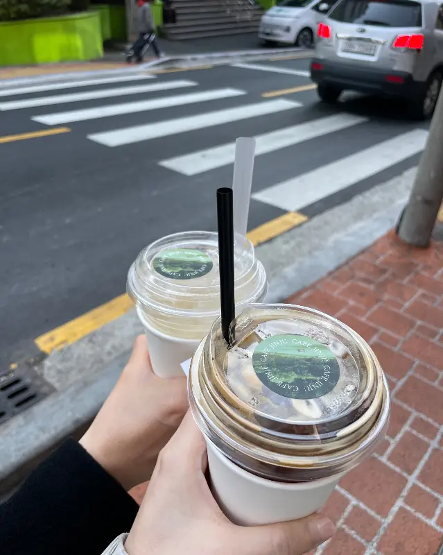 테이크 아웃 음료