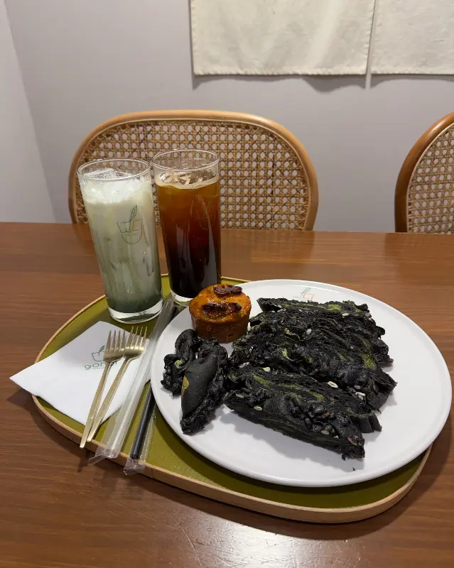 곤드레 라떼와 음료, 디저트