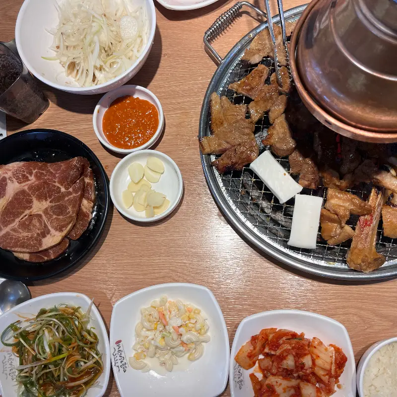 푸짐한 한 상 차림