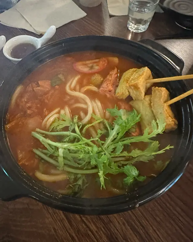 김치우동