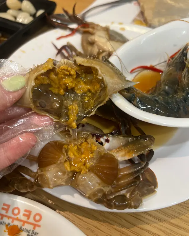 양념 게장의 모습