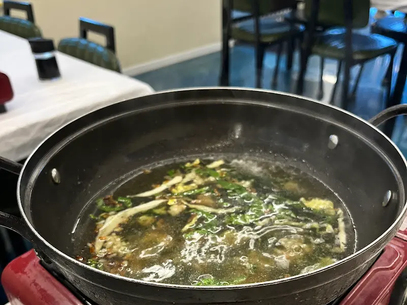 보글보글 끓는 매생이 나베