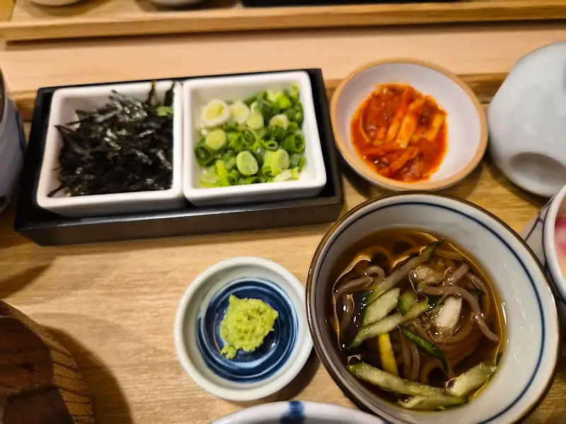 히츠마부시와 함께 나오는 밑반찬들