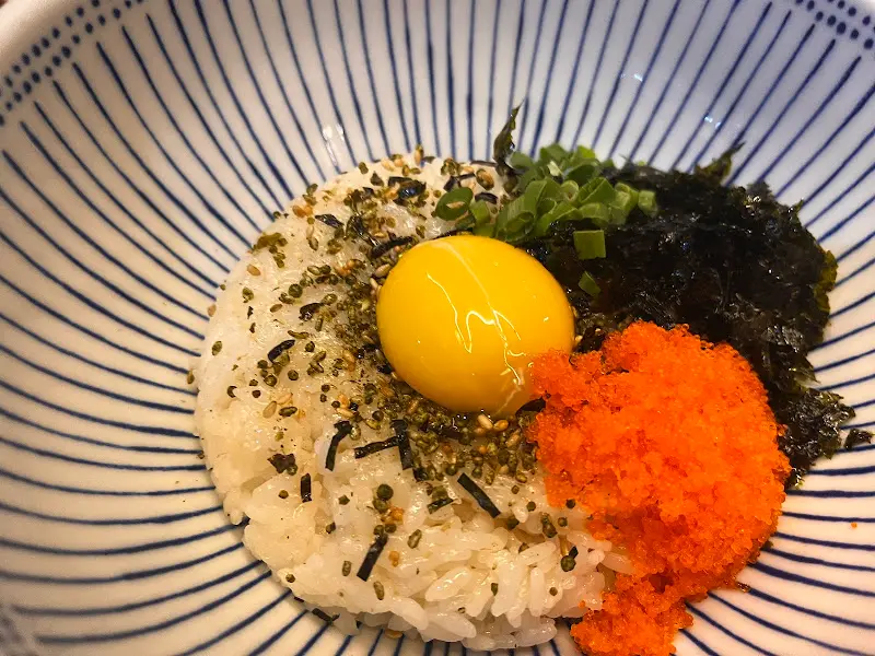 간장새우밥 비주얼