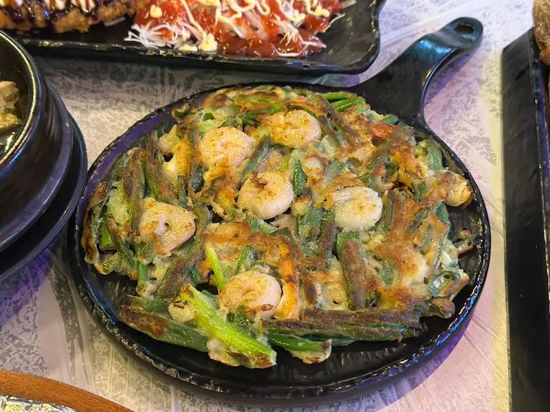 해물이 듬뿍 들어간 해물파전