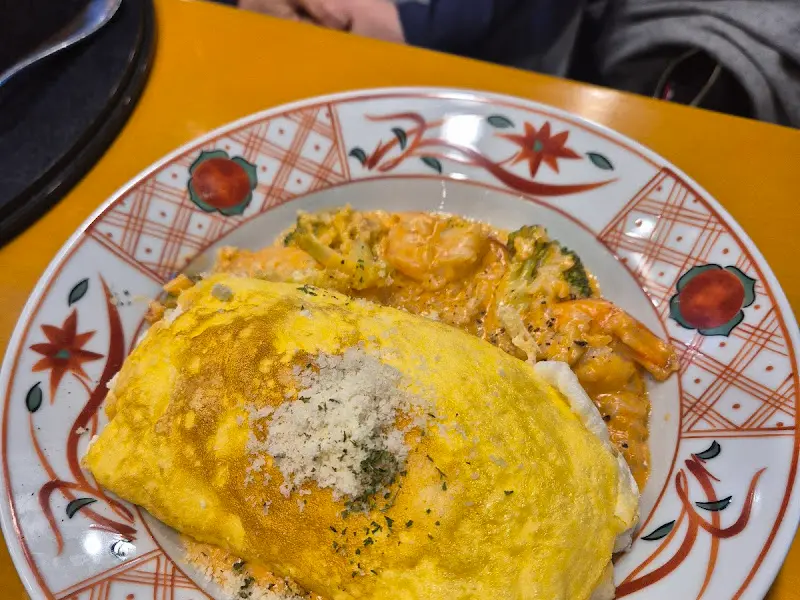 고에몬의 인기 메뉴, 수플레 오믈렛 새우크림 리조또