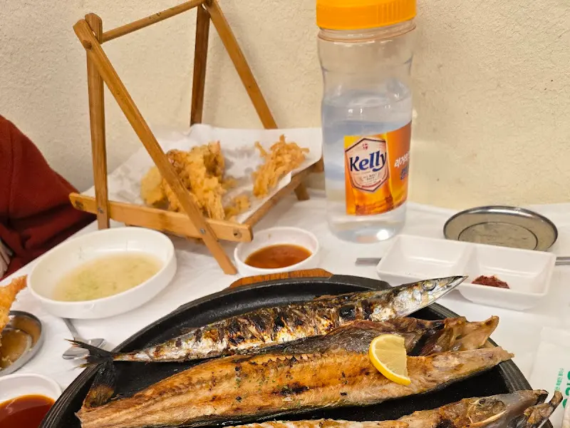 싱싱한 생선구이 한 상