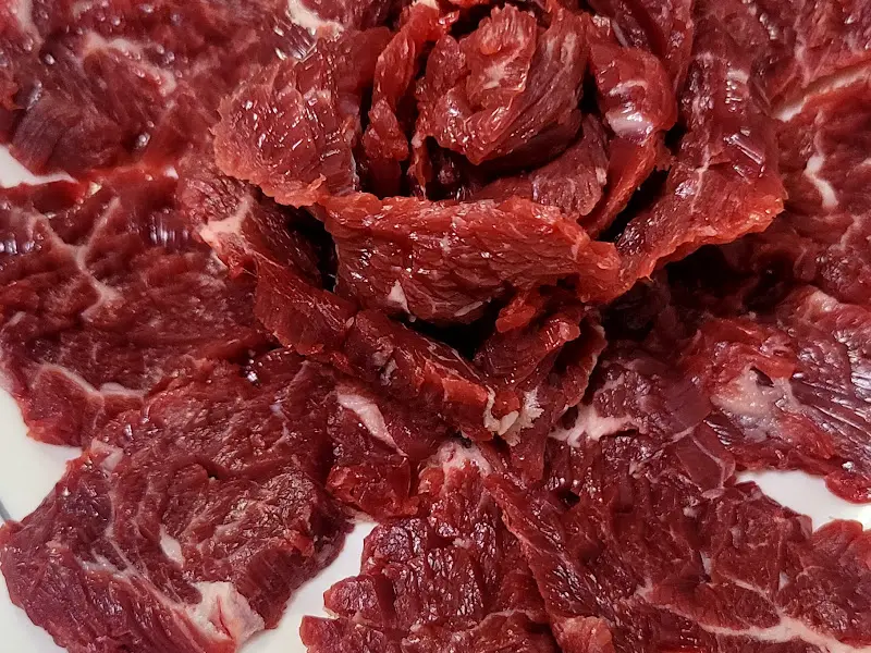 황주생고기 육사시미