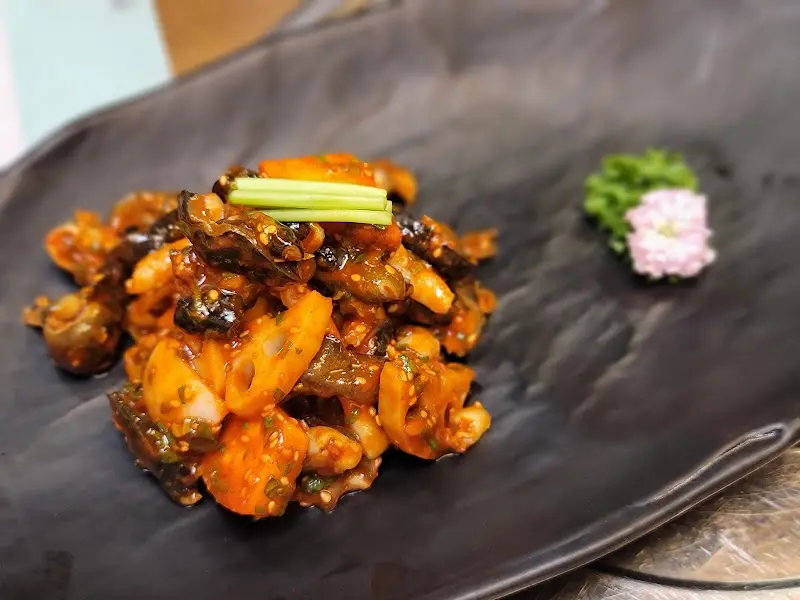 새콤달콤한 복껍질 무침