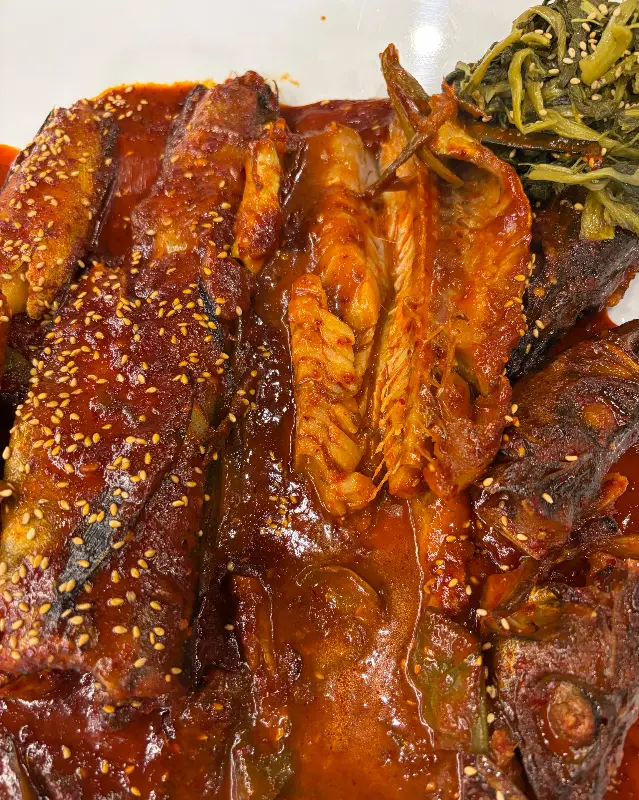 푸짐한 코다리 시래기조림