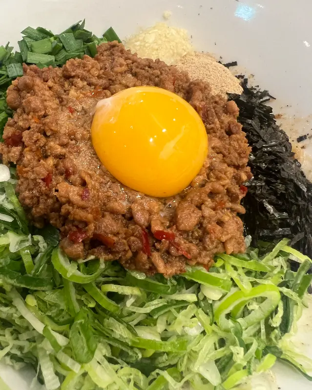 마제소바 근접샷