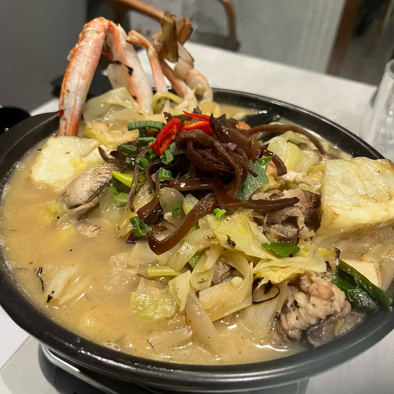 해산물이 듬뿍 들어간 나가사키 짬뽕