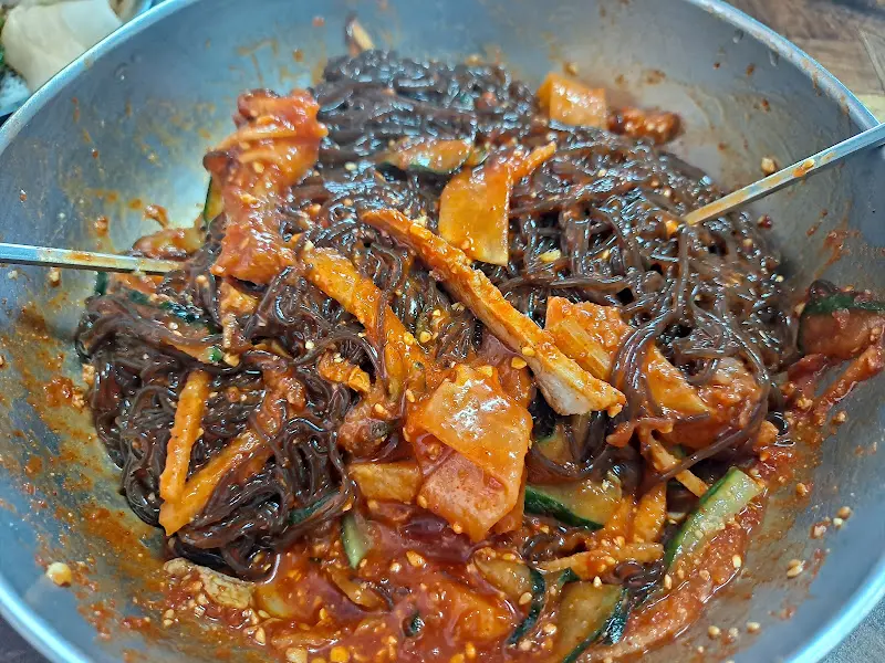 비빔냉면 디테일2