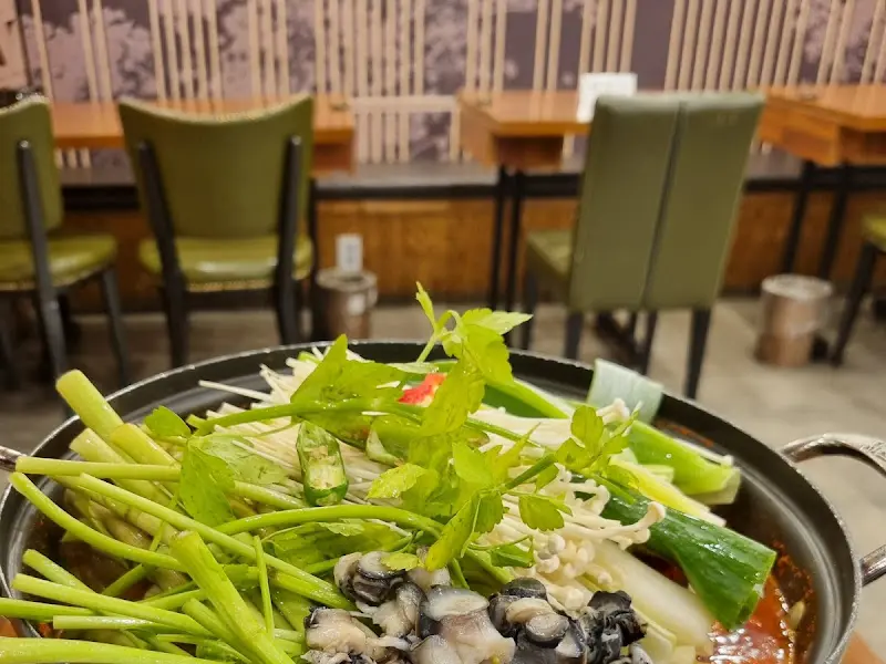 끓고 있는 매운탕