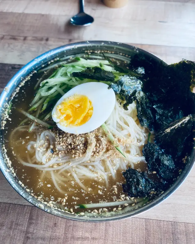 물막국수