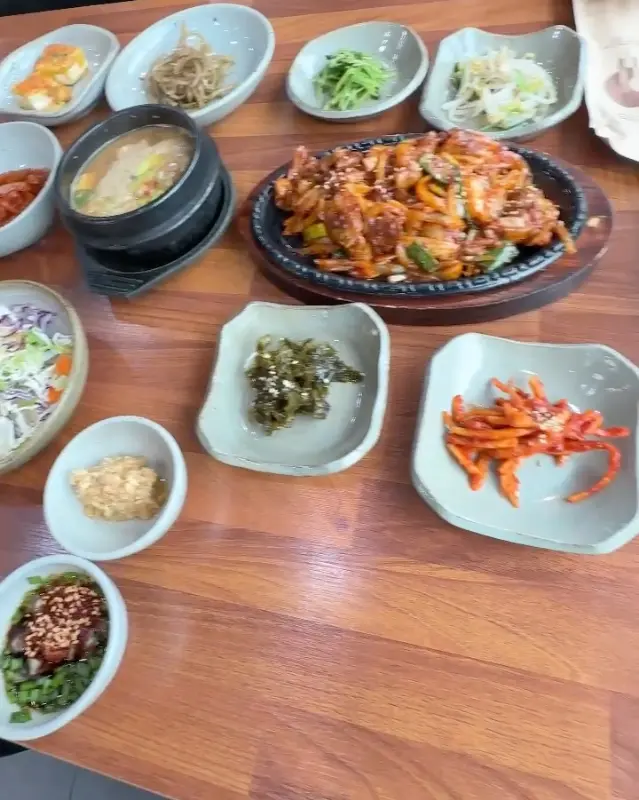 푸짐한 한 상 차림