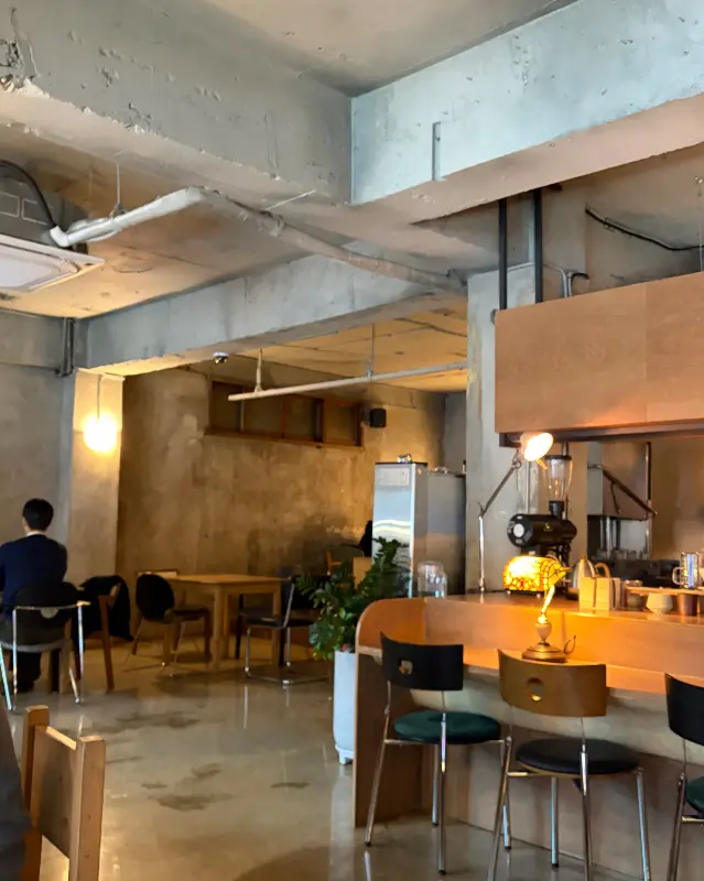 커닝 카페 내부 전경