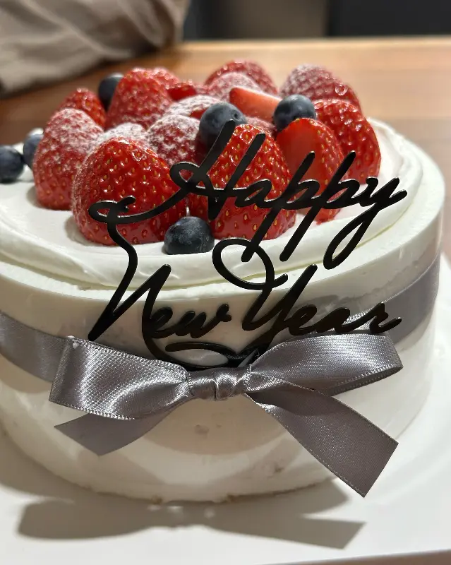 딸기와 생크림의 조화